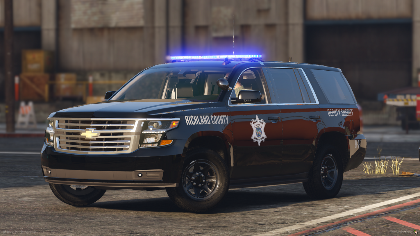 [NON-ELS] Richland County SD 2020 Tahoe Patrol SUV