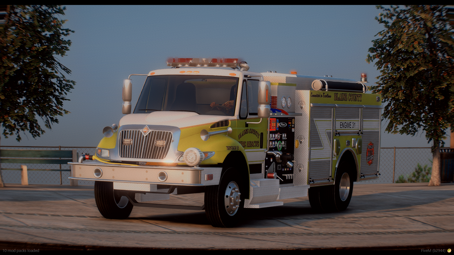 [NON-ELS] 2016 International Durastar Fire Engine FiveM Ready