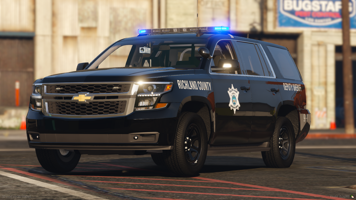[NON-ELS] Richland County SD 2020 Tahoe Patrol SUV