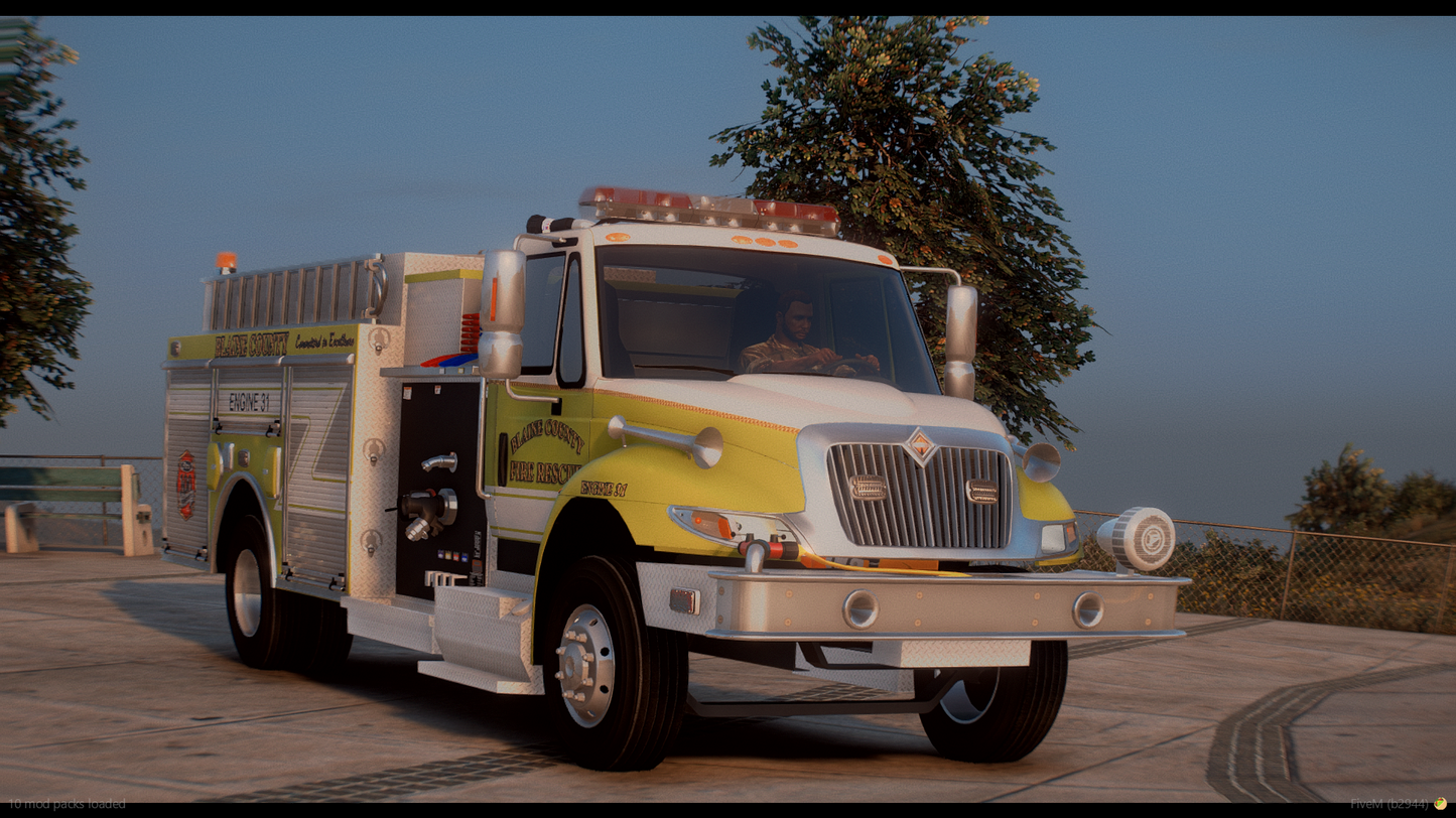 [NON-ELS] 2016 International Durastar Fire Engine FiveM Ready