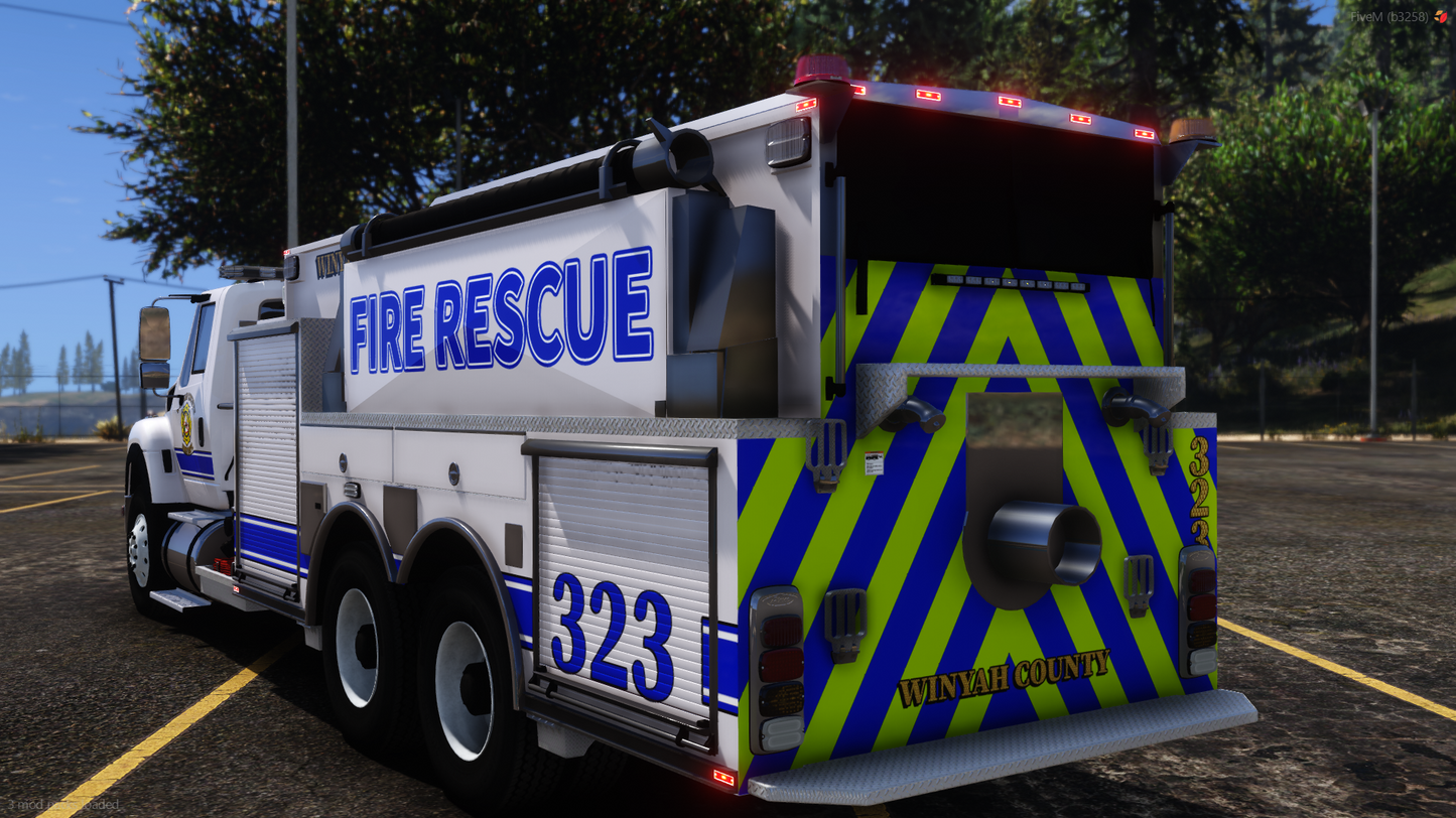 [NON-ELS] 2016 International Workstar Pumper Tanker FiveM Add On