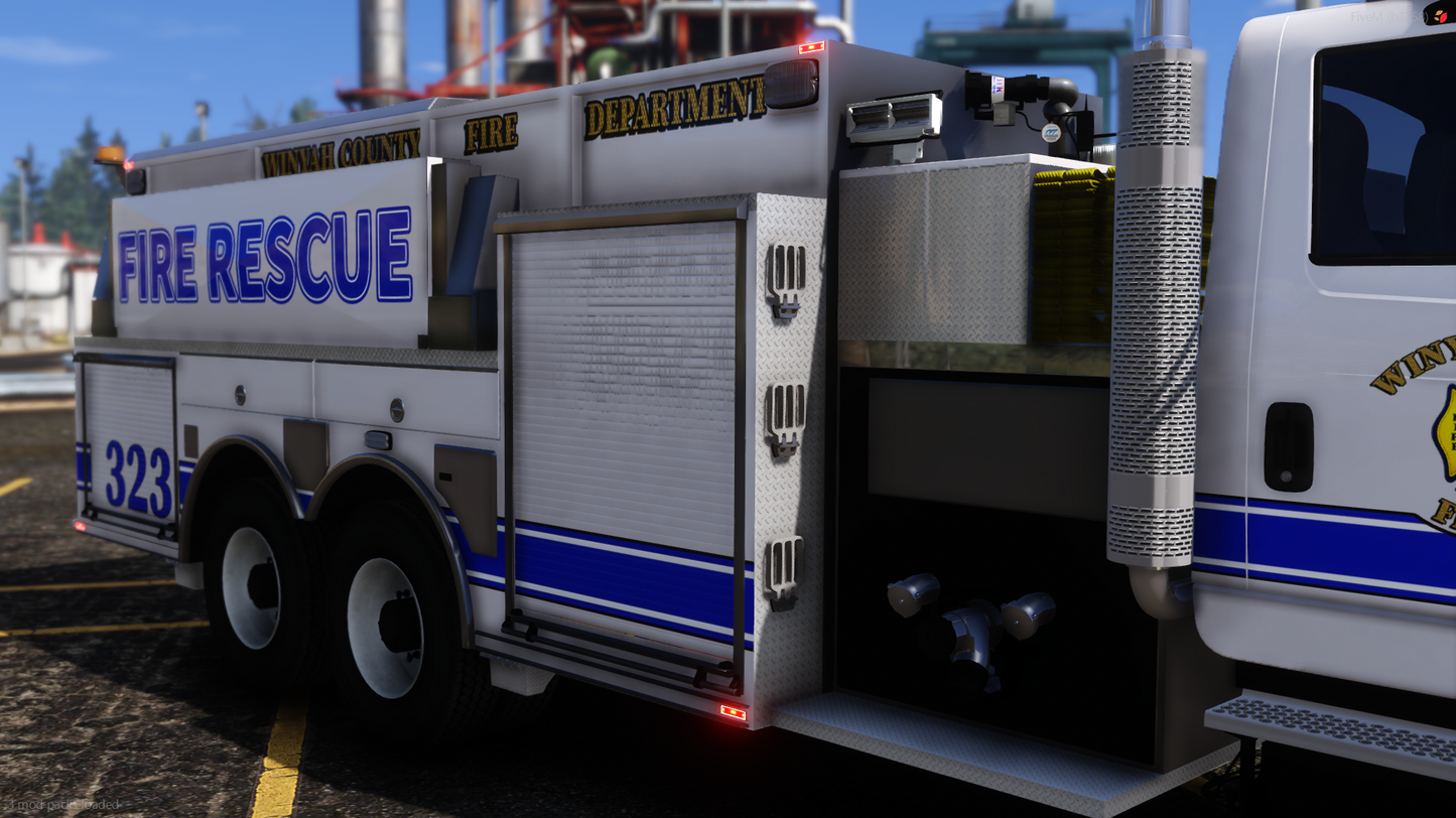 [NON-ELS] 2016 International Workstar Pumper Tanker FiveM Add On