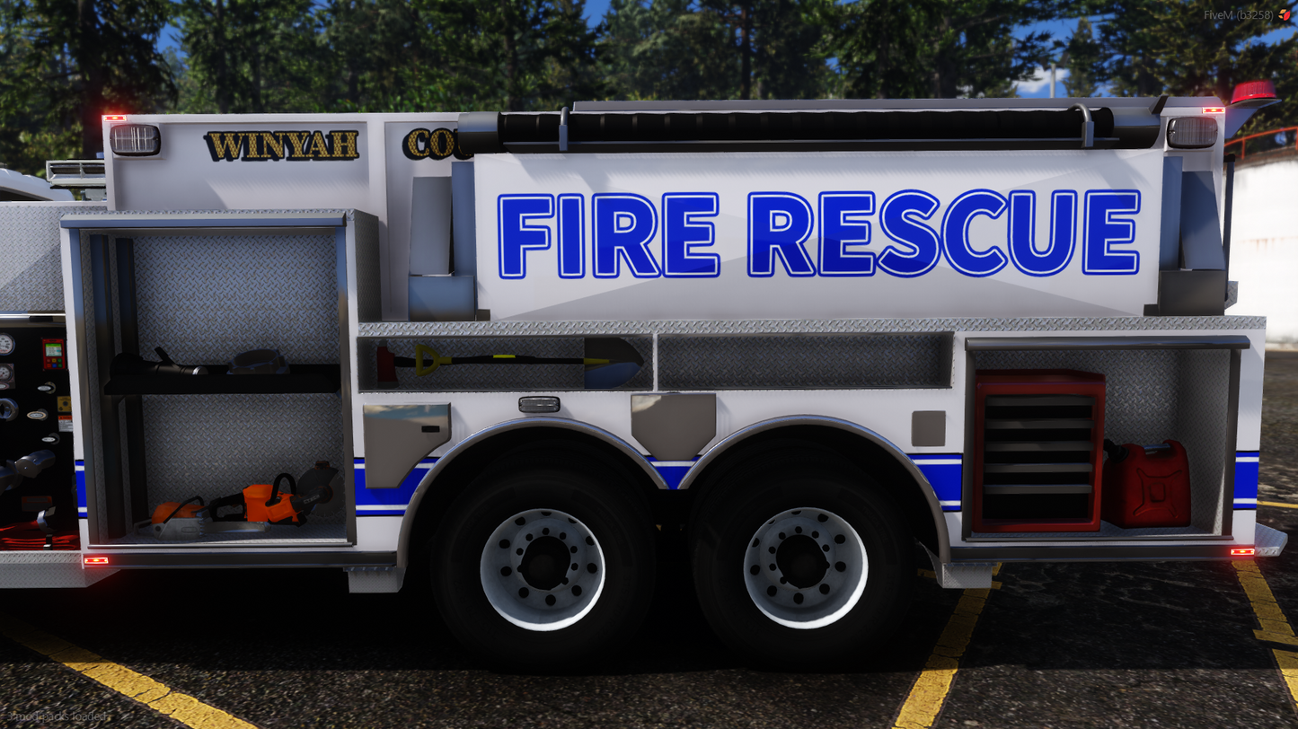 [NON-ELS] 2016 International Workstar Pumper Tanker FiveM Add On