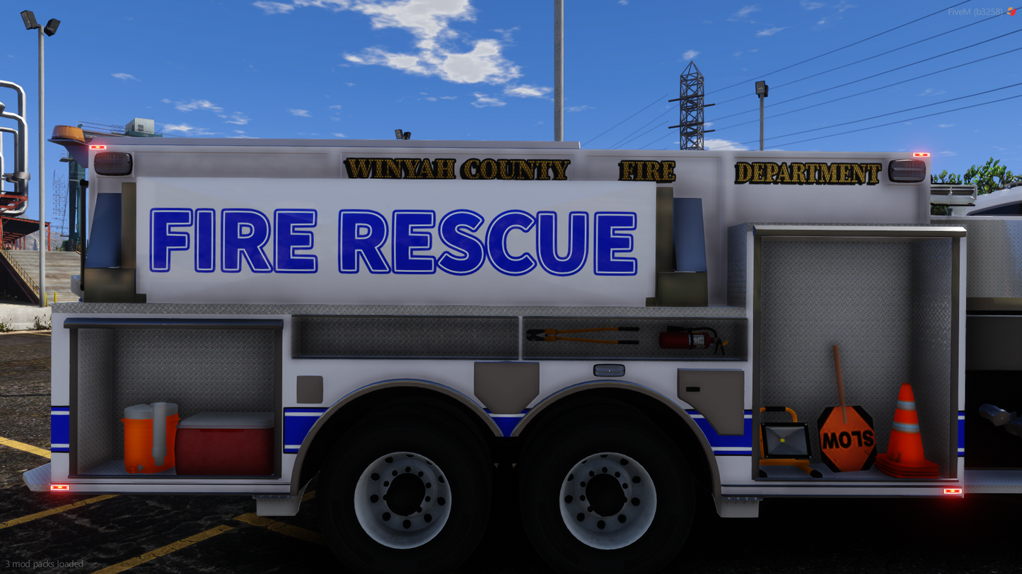 [NON-ELS] 2016 International Workstar Pumper Tanker FiveM Add On