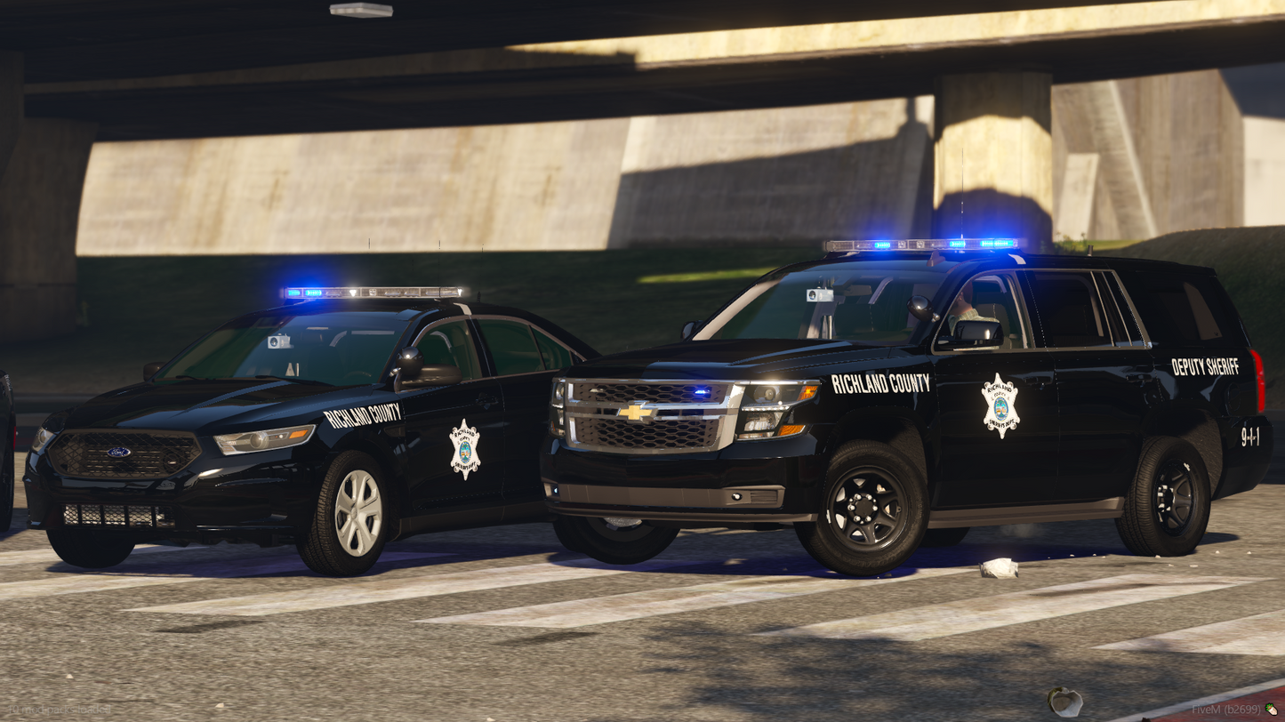 [NON-ELS] Richland County SD 2020 Tahoe Patrol SUV