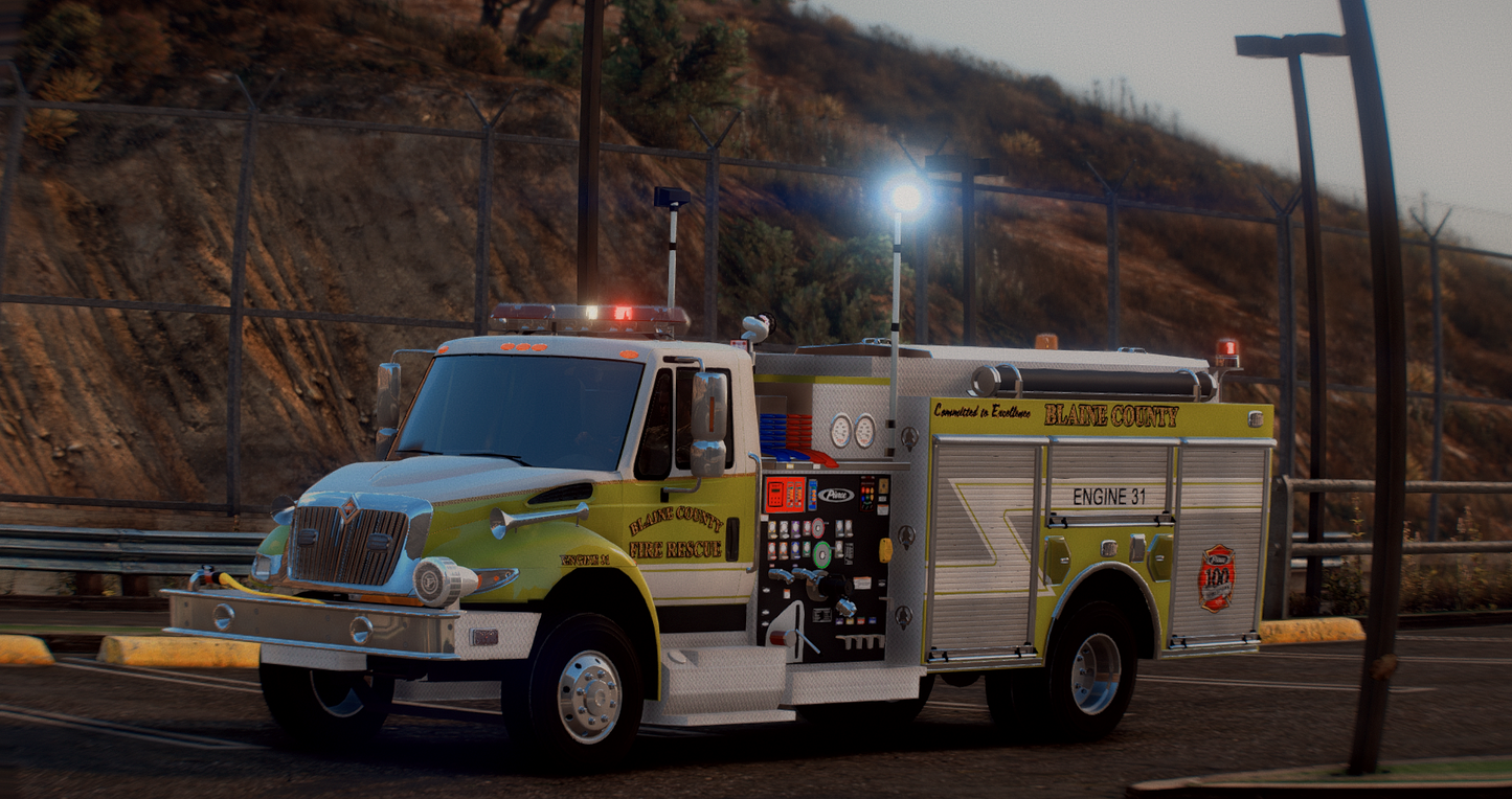 [NON-ELS] 2016 International Durastar Fire Engine FiveM Ready