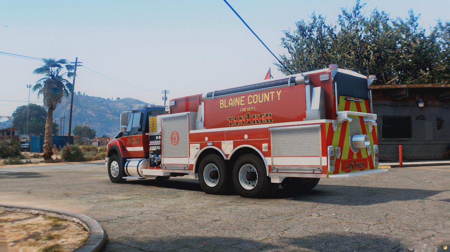 [NON-ELS] 2016 International Workstar Pumper Tanker FiveM Add On