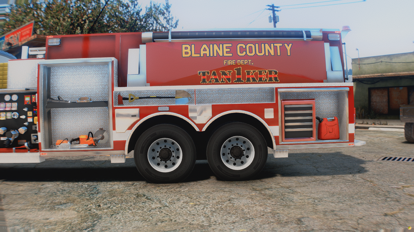 [NON-ELS] 2016 International Workstar Pumper Tanker FiveM Add On