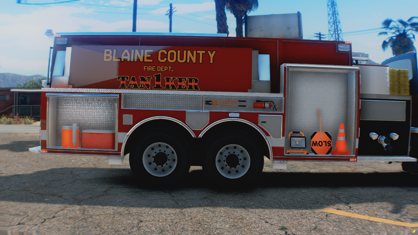 [NON-ELS] 2016 International Workstar Pumper Tanker FiveM Add On