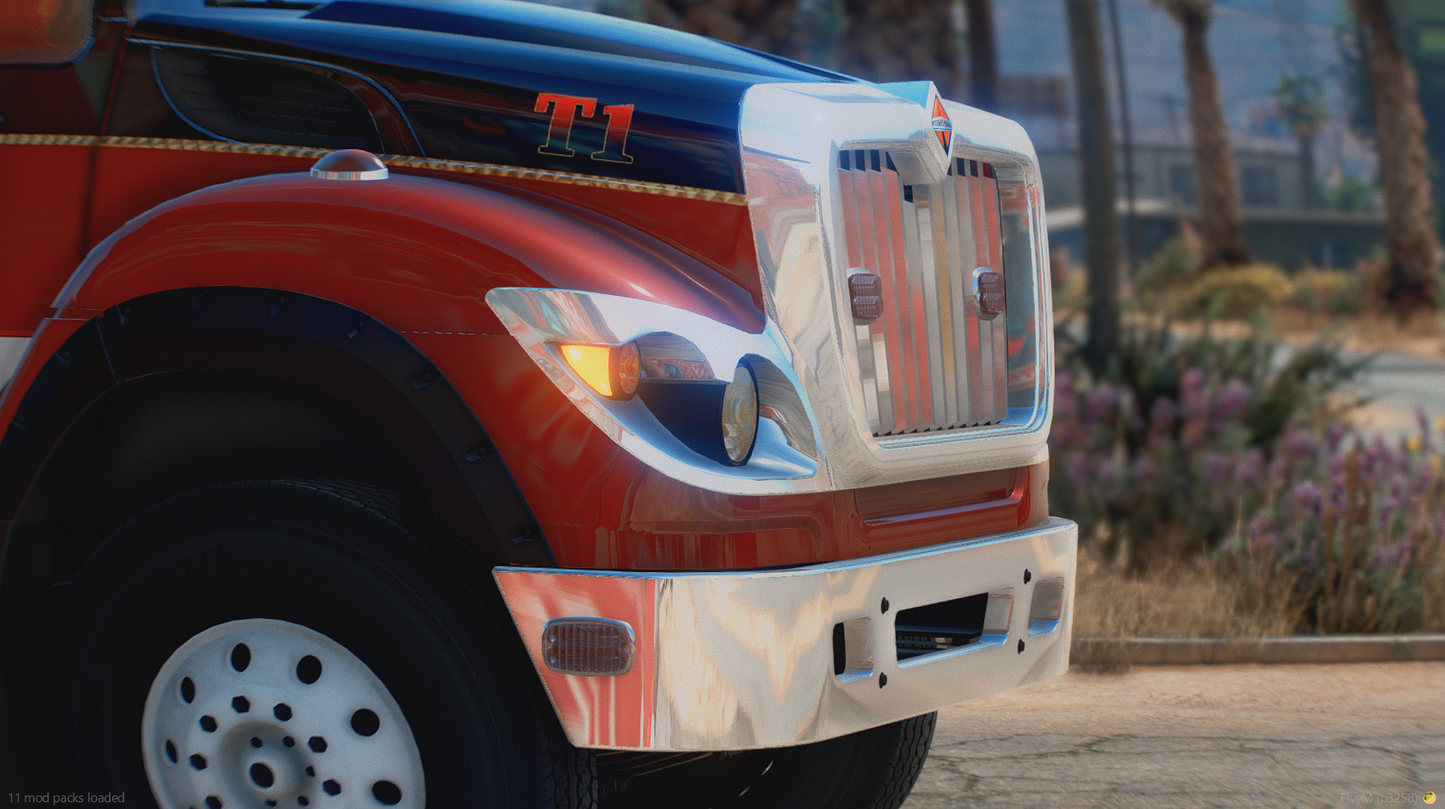 [NON-ELS] 2016 International Workstar Pumper Tanker FiveM Add On