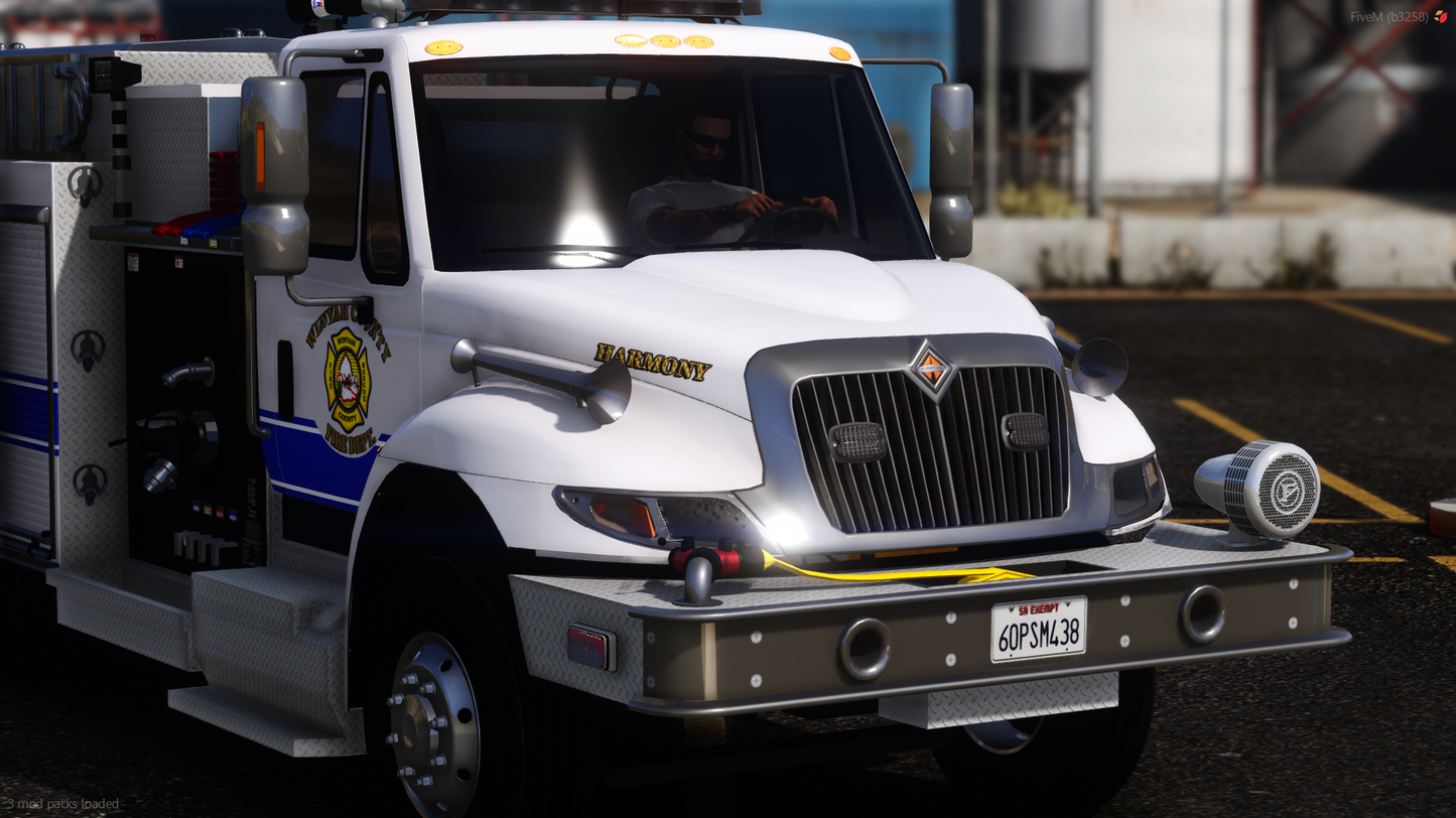 [NON-ELS] 2016 International Durastar Fire Engine FiveM Ready