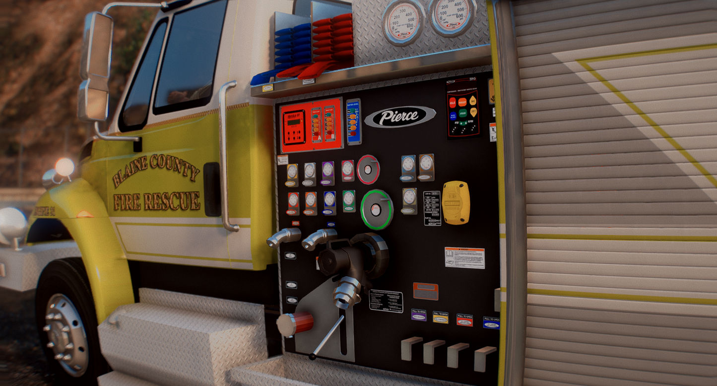 [NON-ELS] 2016 International Durastar Fire Engine FiveM Ready
