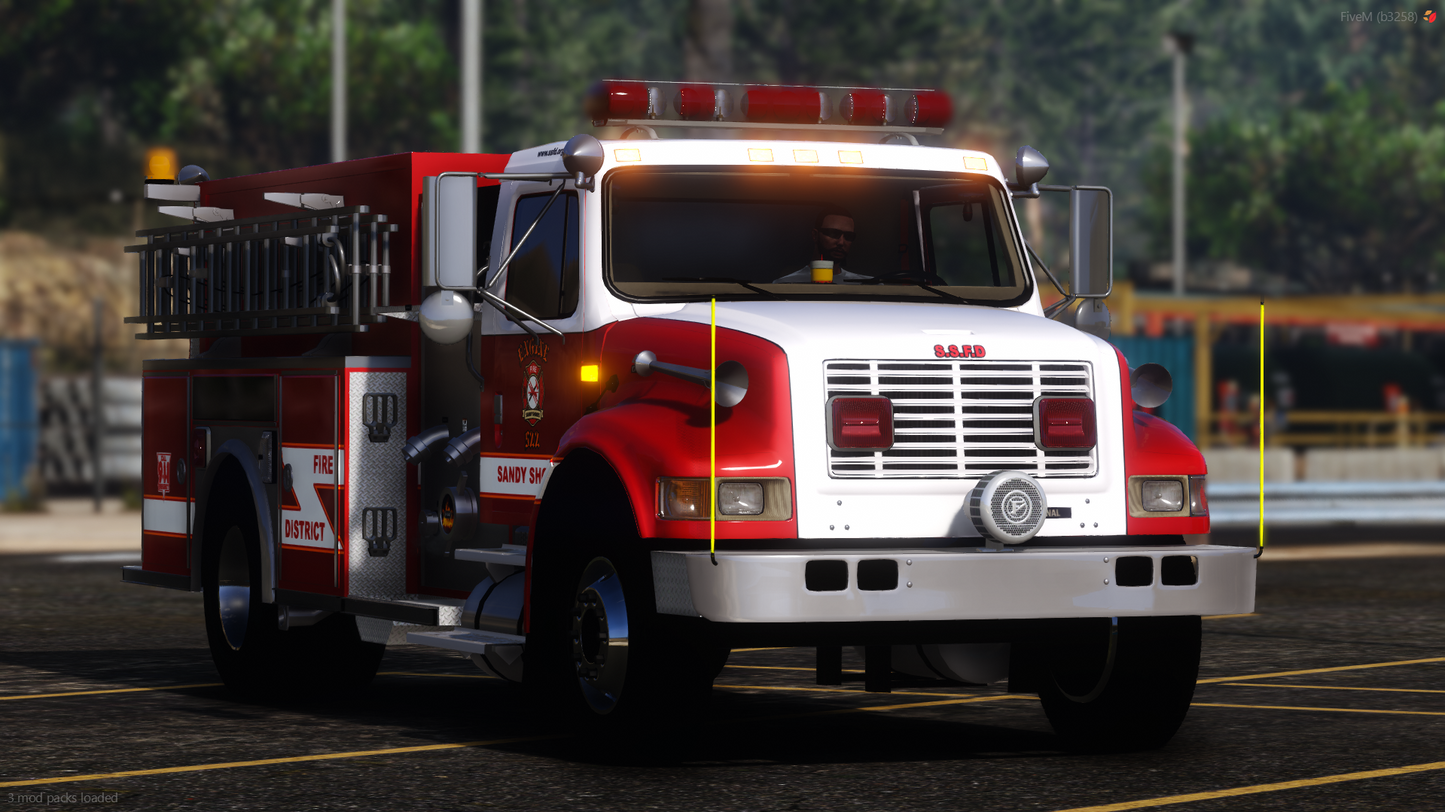 [NON-ELS] 1991 E-One Fire Engine FiveM Add-On