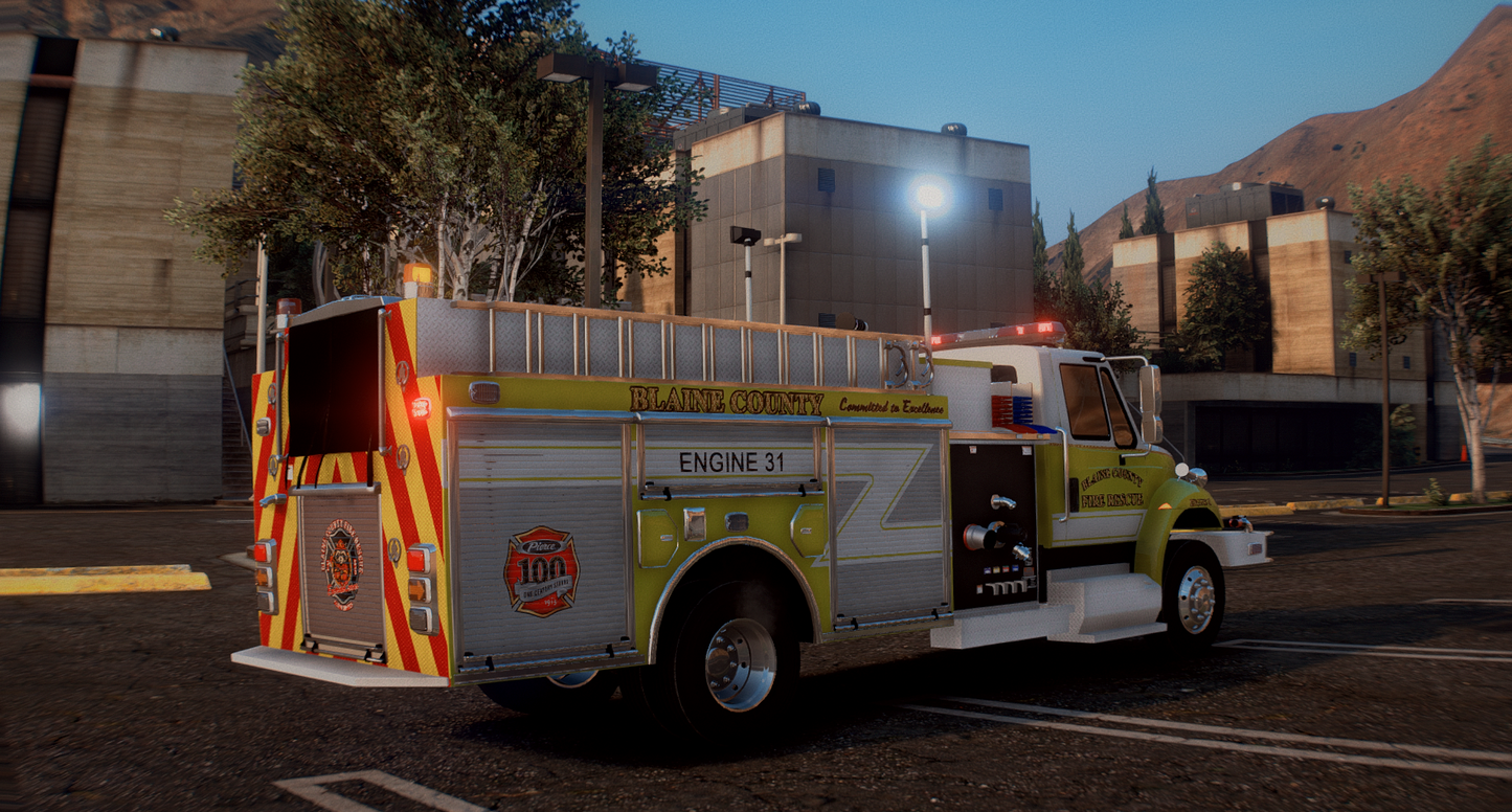[NON-ELS] 2016 International Durastar Fire Engine FiveM Ready