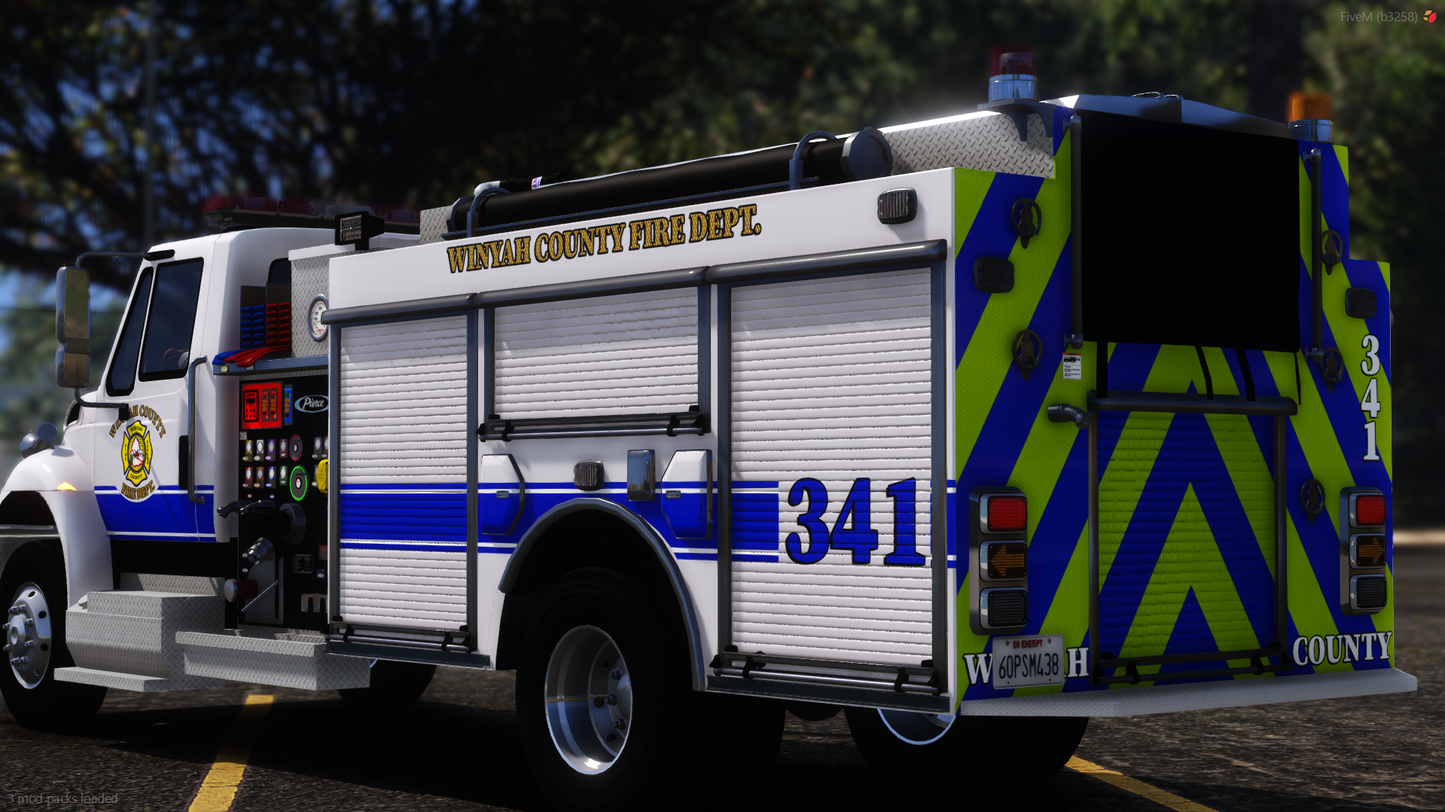 [NON-ELS] 2016 International Durastar Fire Engine FiveM Ready