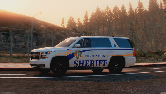 [NON-ELS] 2019 Chevrolet Tahoe Berkeley Sheriff FiveM Ready